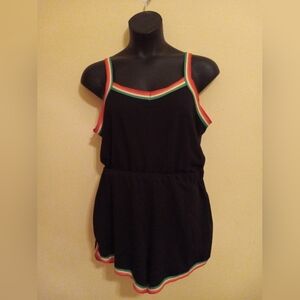 Shein Plus Size Rainbow Romper